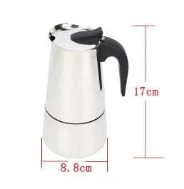 Espressokokeren med mål