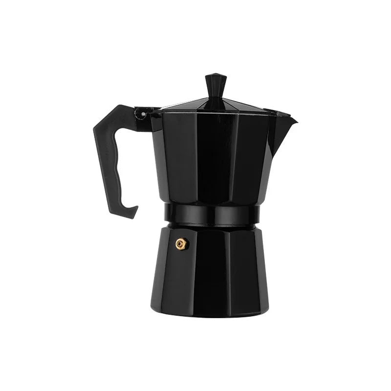 Espressokoker i fargen sort