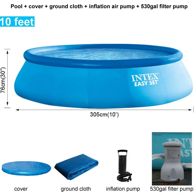 Intex, 10 fot stor