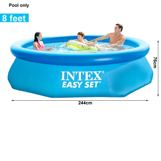 Intex med mål, 8 fot