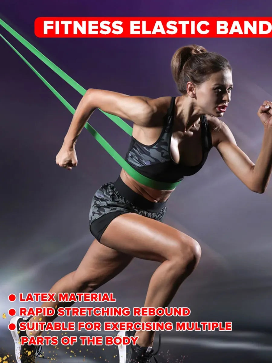 Motstandsband i latexmateriale