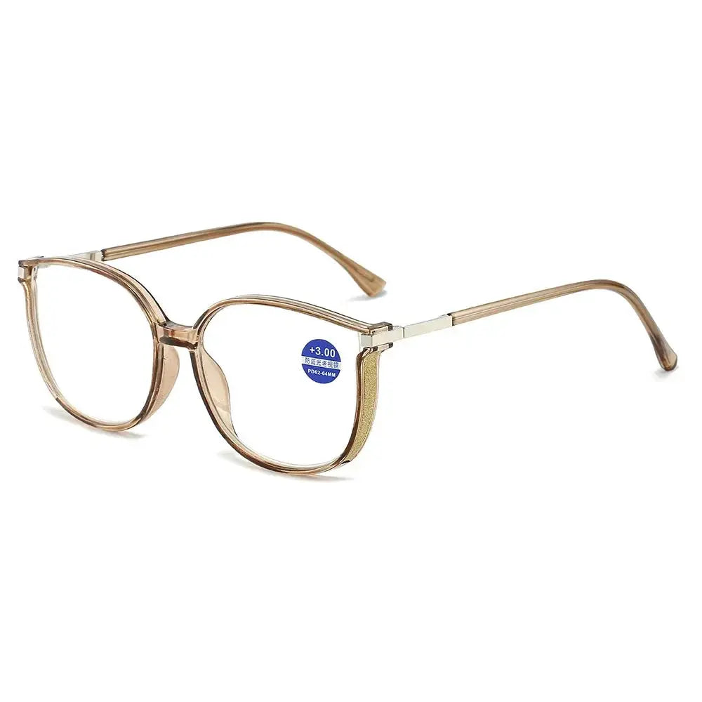 Brune og trendy briller