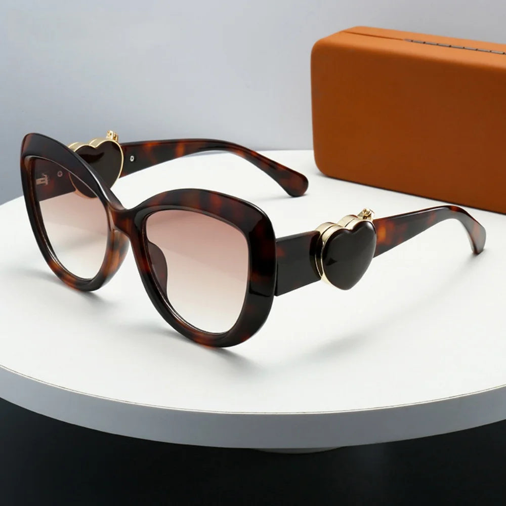 Brune trendy solbriller