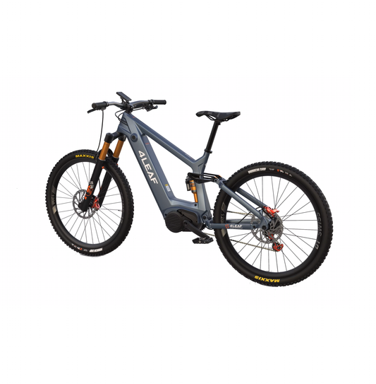 Sjekk ut 4 Leaf: El. sykkel, Fulldempet, karbon ramme, 1000 W, 160 Nm