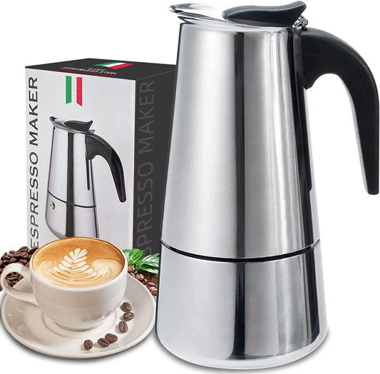 Espressokokeren lager en perfekt espresso