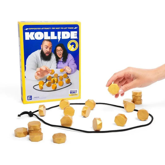 Kollide, spenning med magnetiske steiner