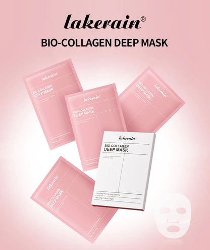 Bio-Collagen Real Deep Mask Supplement Collagen Hydrating Overnight Hydrogel Mask Elasticity Improvement Pore Minimizing Firming liteogstort.no