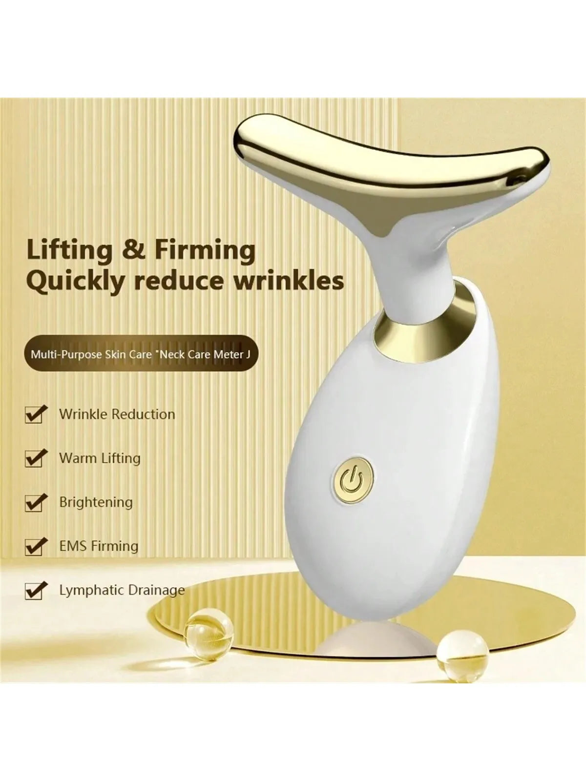 Anti Wrinkle Facial Massager Anti-Aging Neck Tightening Face Shaper Multifunction Face Sculpting Device Firming for Women Men liteogstort.no