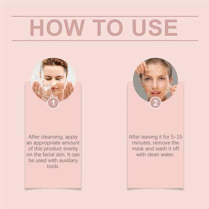 Collagen Peel-off Mask Deep Hydrating Fade Fine Lines Firming Shrink Pores Brightening Overnight Wrapping Mask Face Skin Care liteogstort.no