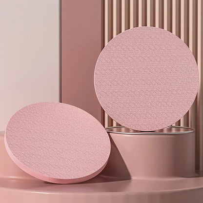 Yoga kne pads i fargen rosa